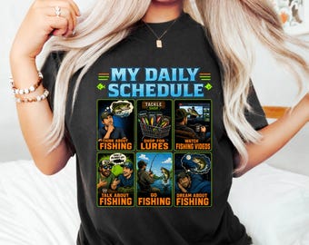 Funny Fishing PNG T-Shirt, Spare Time FishermanGift (Digital Download)