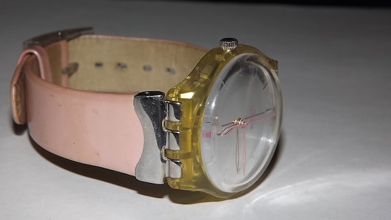 Vintage Ladies Classic Swatch Swiss Watch - Etsy display picture 1