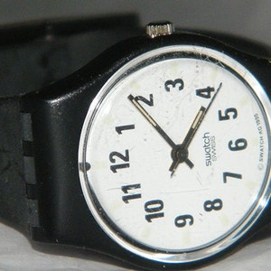 1994 Fall WinterSwatch Reproject GB171 Swiss Analog Day Date Watch