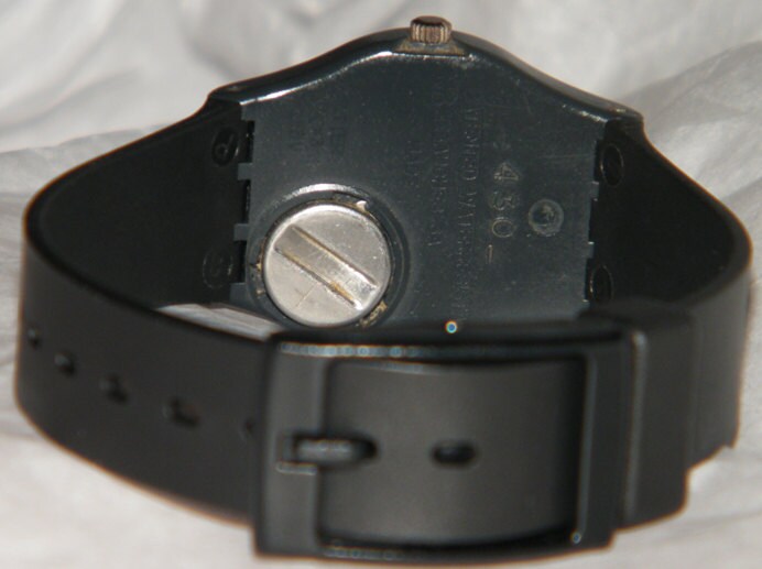 Swatch Watch - LA101 - MAH JONG 1984 Swatch Lady LA101 MAH JONG Watch | 80s Collectible  main image 4