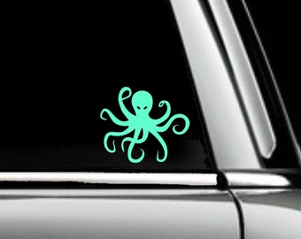 Octopus Sea Creature Animal Vinyl Die Cut Car Decal Sticker-FREE SHIPPING