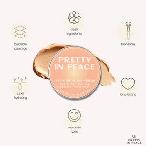 Beef Tallow Cream Foundation, Tallow, Natural Makeup, Tallow Makeup, Tallow Products, Mineral Foundation, Cream Tallow Foundation image 3