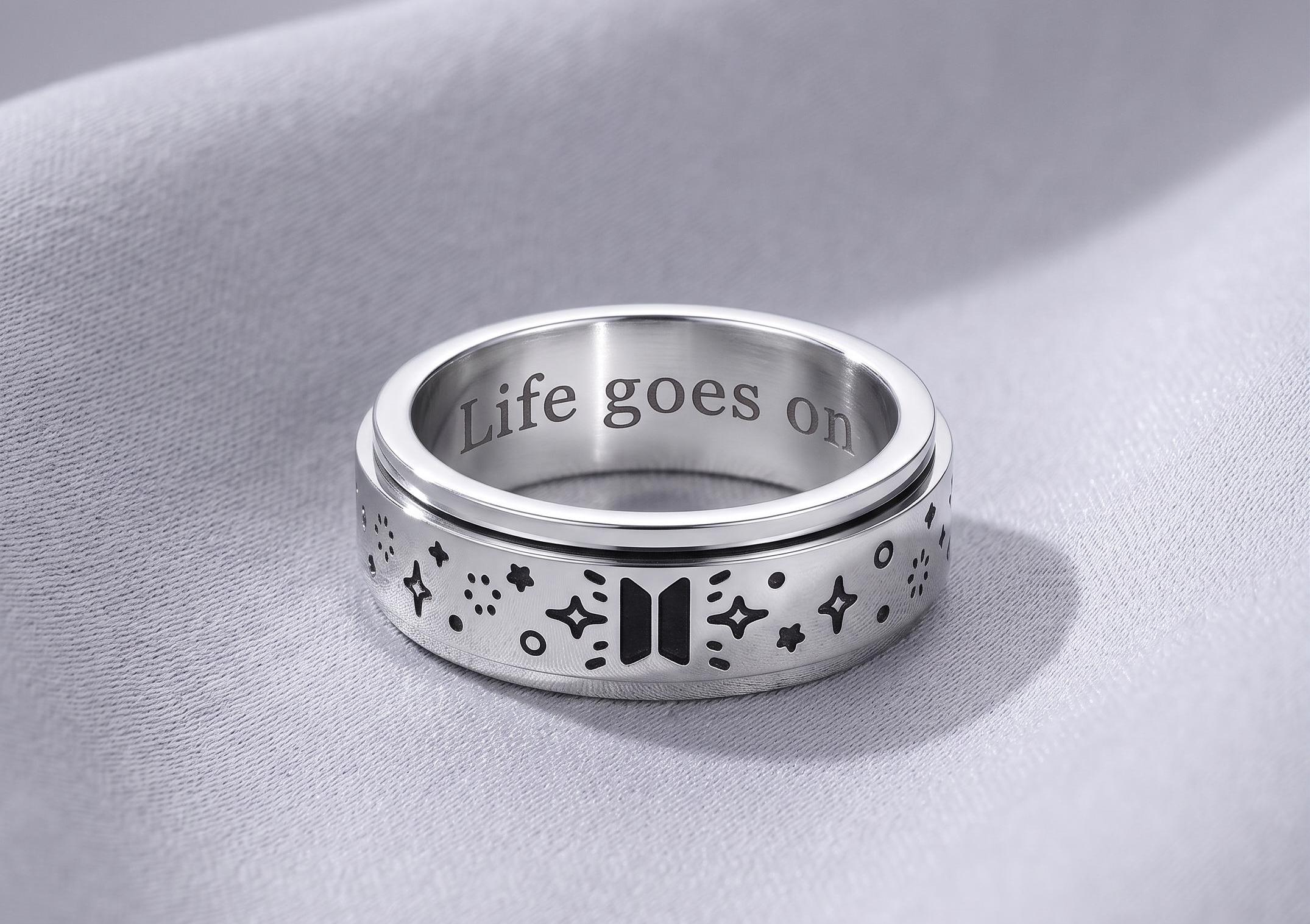 Bts Ring - Etsy
