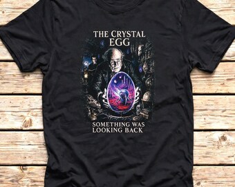 H G Wells Shirt, The Crystal Egg Literary Horror T-Shirt, Gothic Sci Fi Art