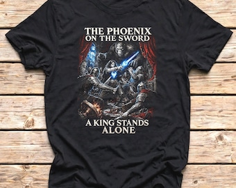 Sword and Sorcery Shirt, The Phoenix on the Sword, Robert E Howard Fantasy Art