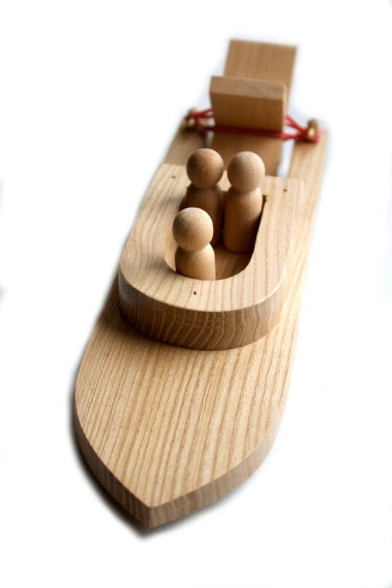 wooden bath toys