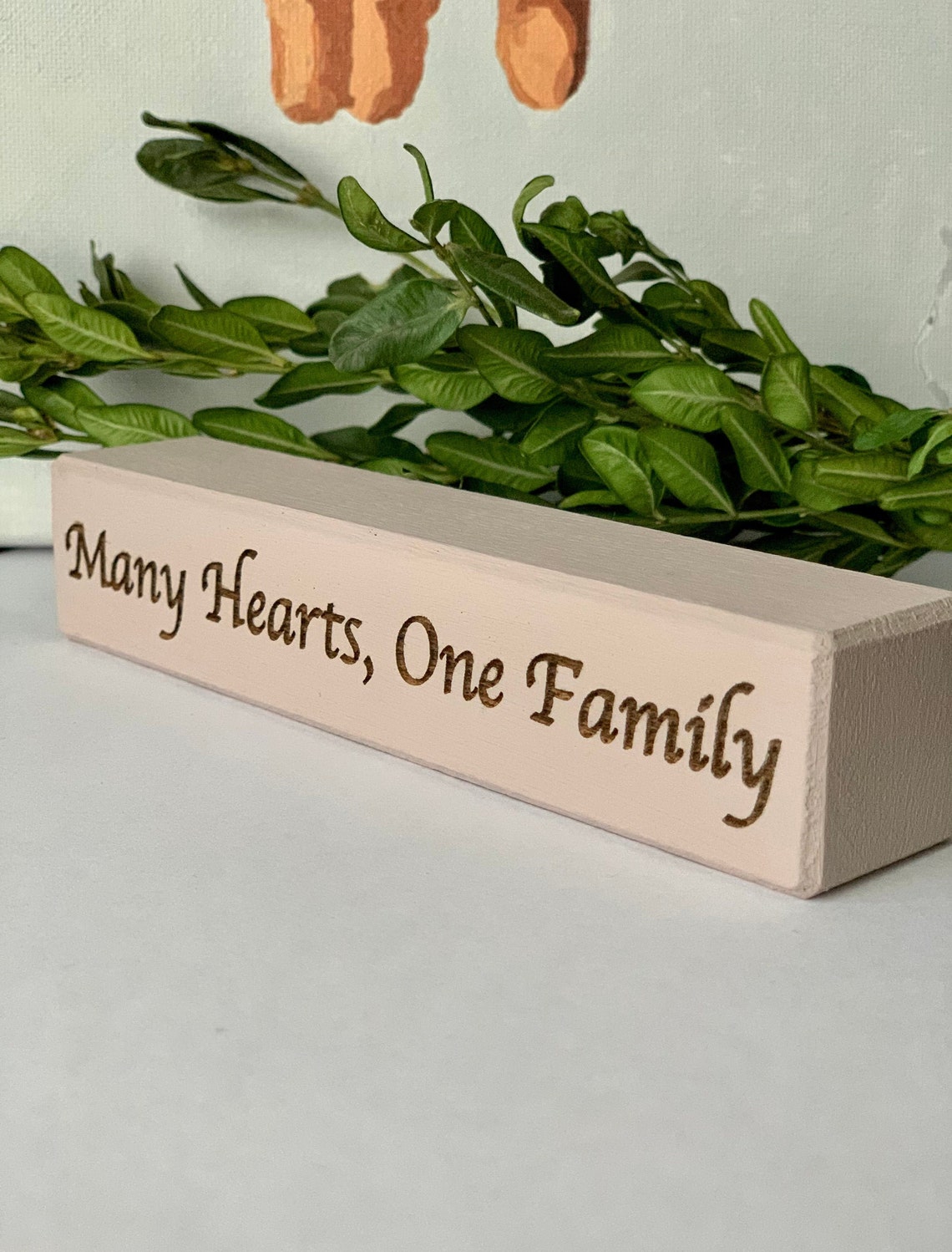 Personalized Wooden Quote Block, Custom Wood Block, Home Decor, Office