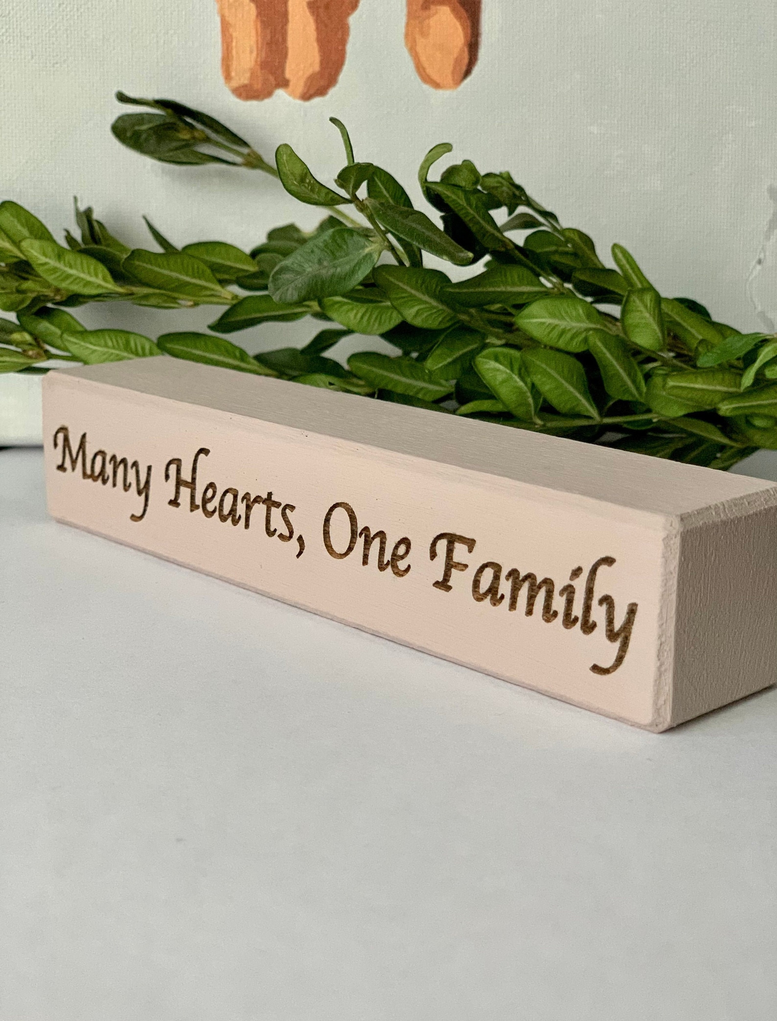 Personalized Wooden Quote Block, Custom Wood Block, Home Decor, Office