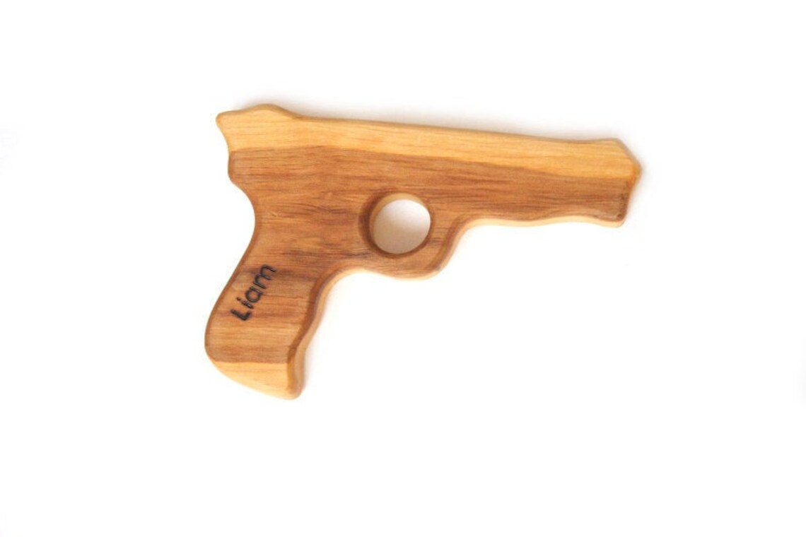 Personalized Gun Toy. Wood Kids Gun Pure Wood Children Gun. Etsy