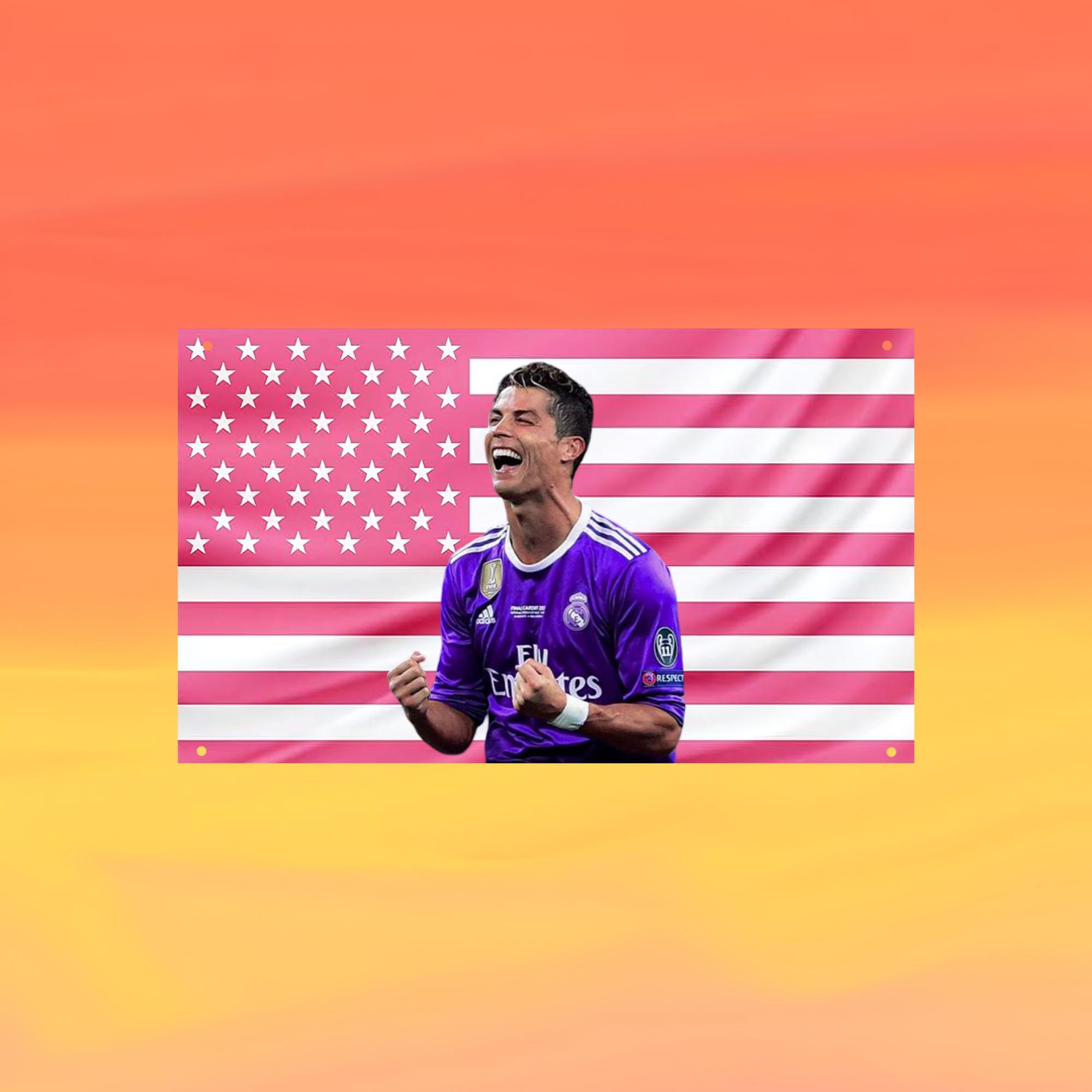 Ronaldo flag - Etsy 日本