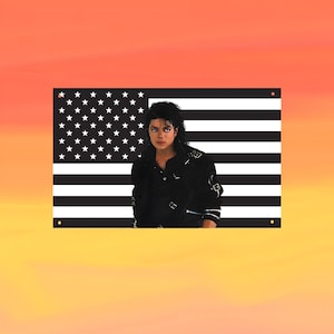 Michael jackson flag - Etsy.de