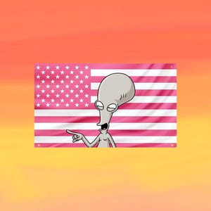 roger smoking cigarette Stan: Who says that? Roger: your mother. : r/americandad Peter Griffin Pink US Wall