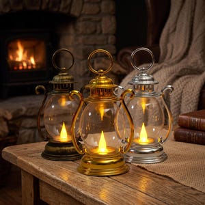Vintage battery operated lanterns