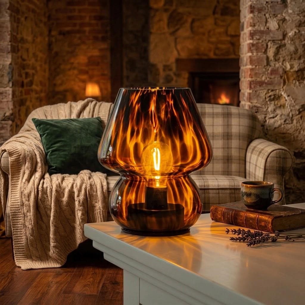 Murano mushroom lamp - Etsy 日本