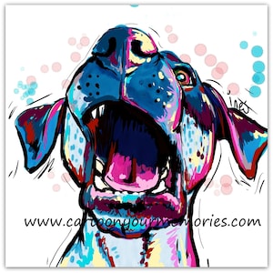 German Short haired Pointer art print