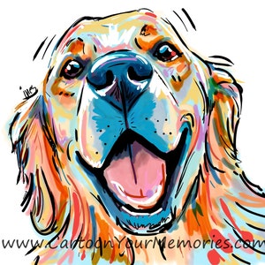 Smile! There is a Golden Retriever waiting at home for you!