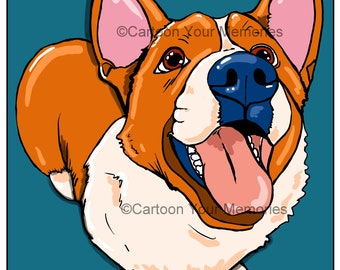 Printable Corgi Print