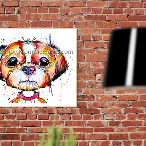 Shih Tzu Art Print image 3