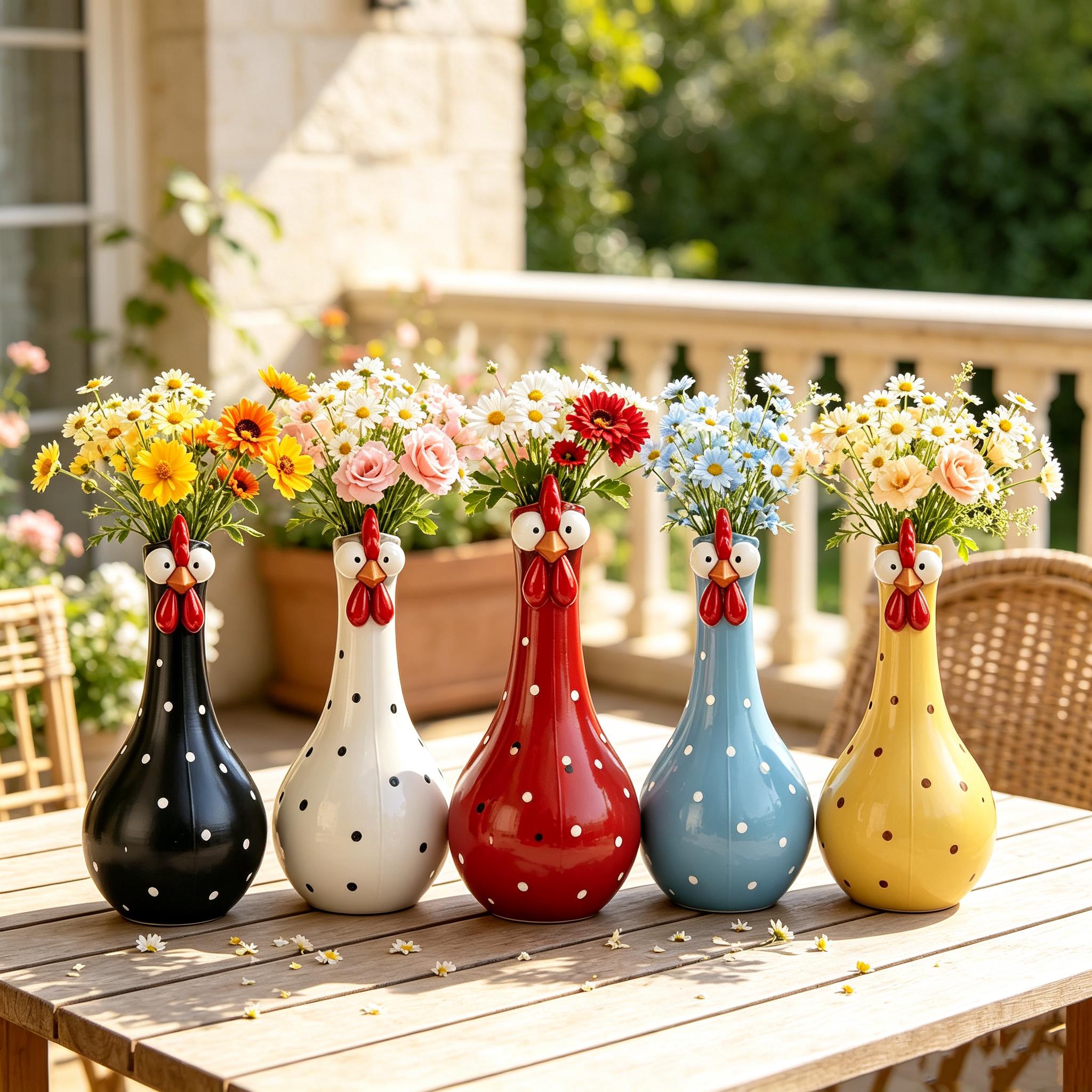White and Black Polka Dots Vase - Etsy
