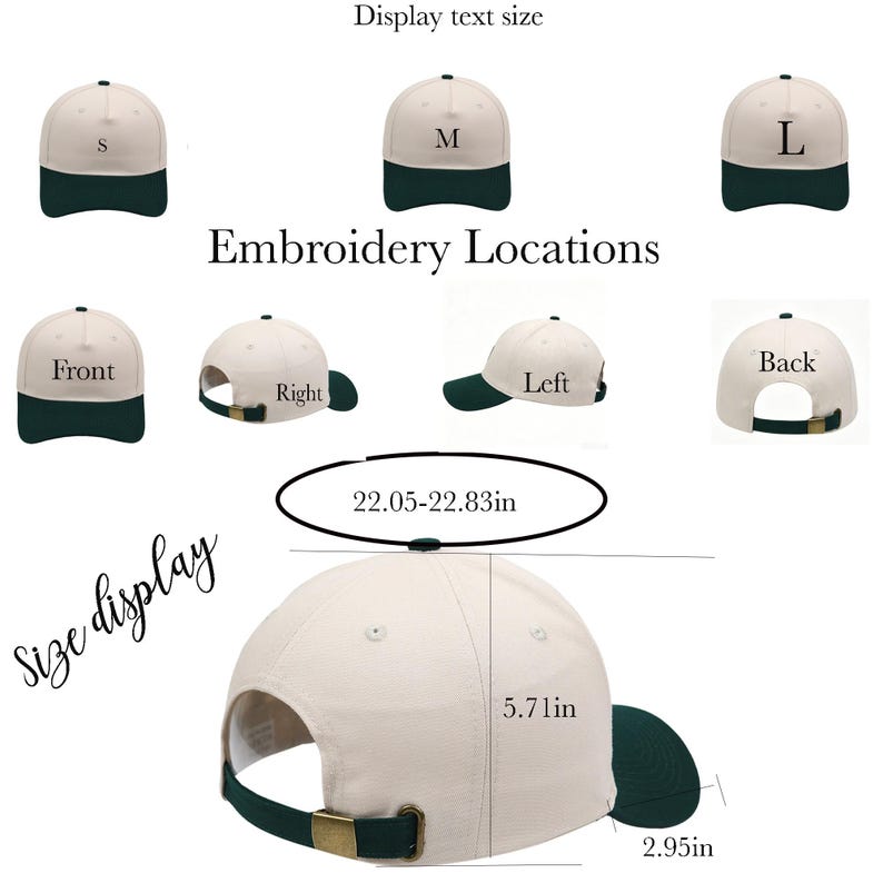 Custom Embroidered Camping Hat, Personalized Group Trip Two Tone Cap, Happy Camper Gift image 6