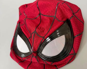 Brand New Day Spider-Man Cosplay Mask,With 3D face shell and magnetic lenses