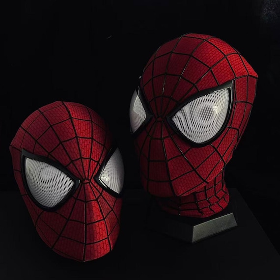 Custom Andrew Garfield Cosplay Mask,With 3D face shell and magnetic lenses