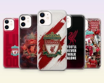 Liverpool FC Phone Case FIFA World Cup Football Cover for iPhone 17Pro,16,15,14,13,12,Samsung S26, S25, S24, S23Fe, A16, A56, Pixel 10, 9Pro