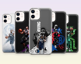 Kyrie Irving Phone Case Mavericks Basketball Cover for iPhone 17Pro,16,15,14, 13, 12, Samsung S26, S25, S24, S23Fe, A16, A56, Pixel 10, 9Pro