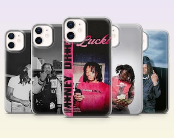 Lucki Phone Case ラップミュージック ヒップホップカバー iPhone 17Pro、16、15、14、13、12、Samsung S26、S25、S24、S23Fe、A16、A56、Pixel 10、9Pro対応