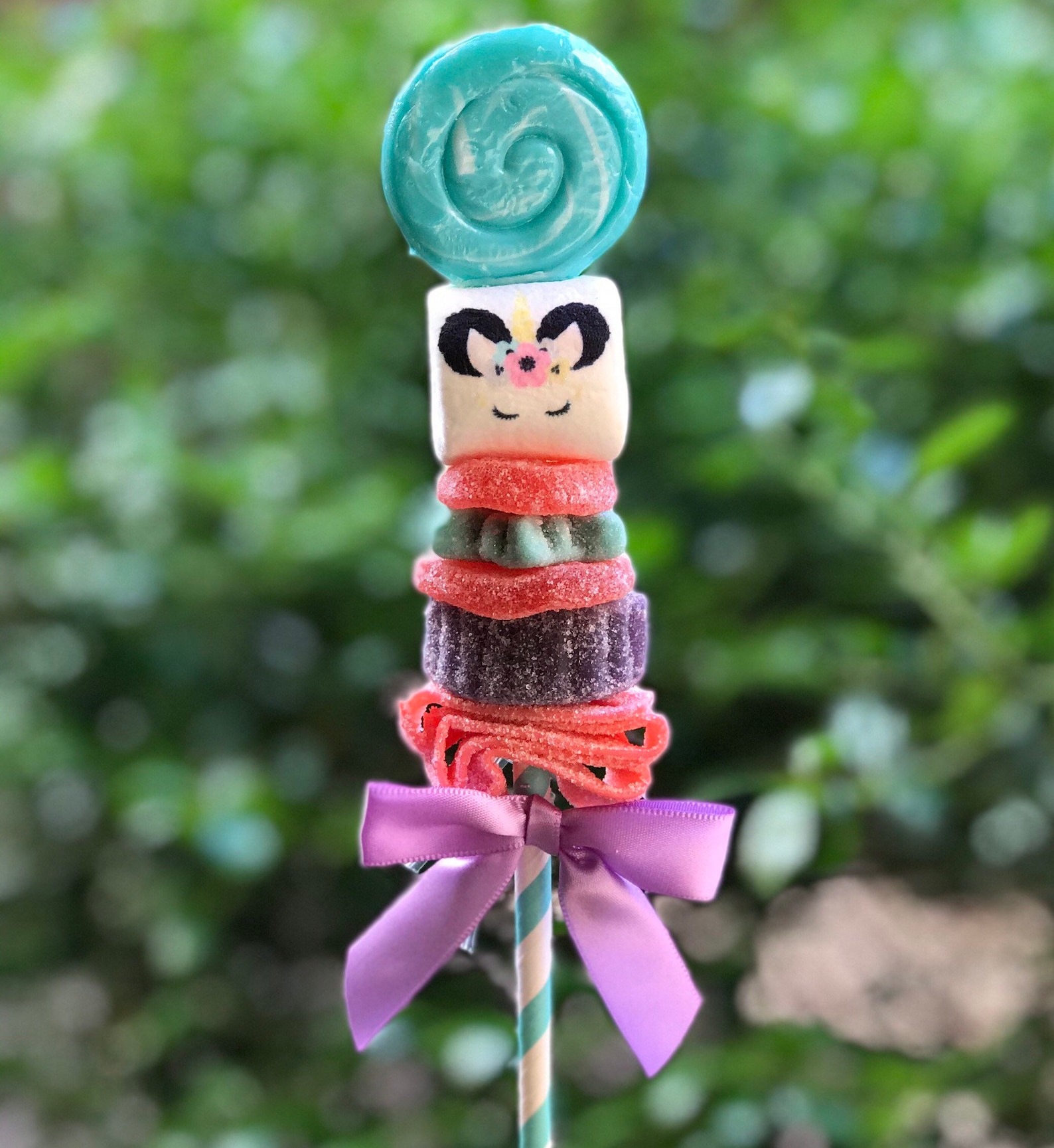 Unicorn Candy Skewers Unicorn Candy Skewers