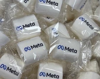 Bulk Pricing. Personalized Marshmallows. Printed Candy. Branded Food Wrapped Marshmellows. Your Logo Here. Custom Candy Favors. Holiday Gift