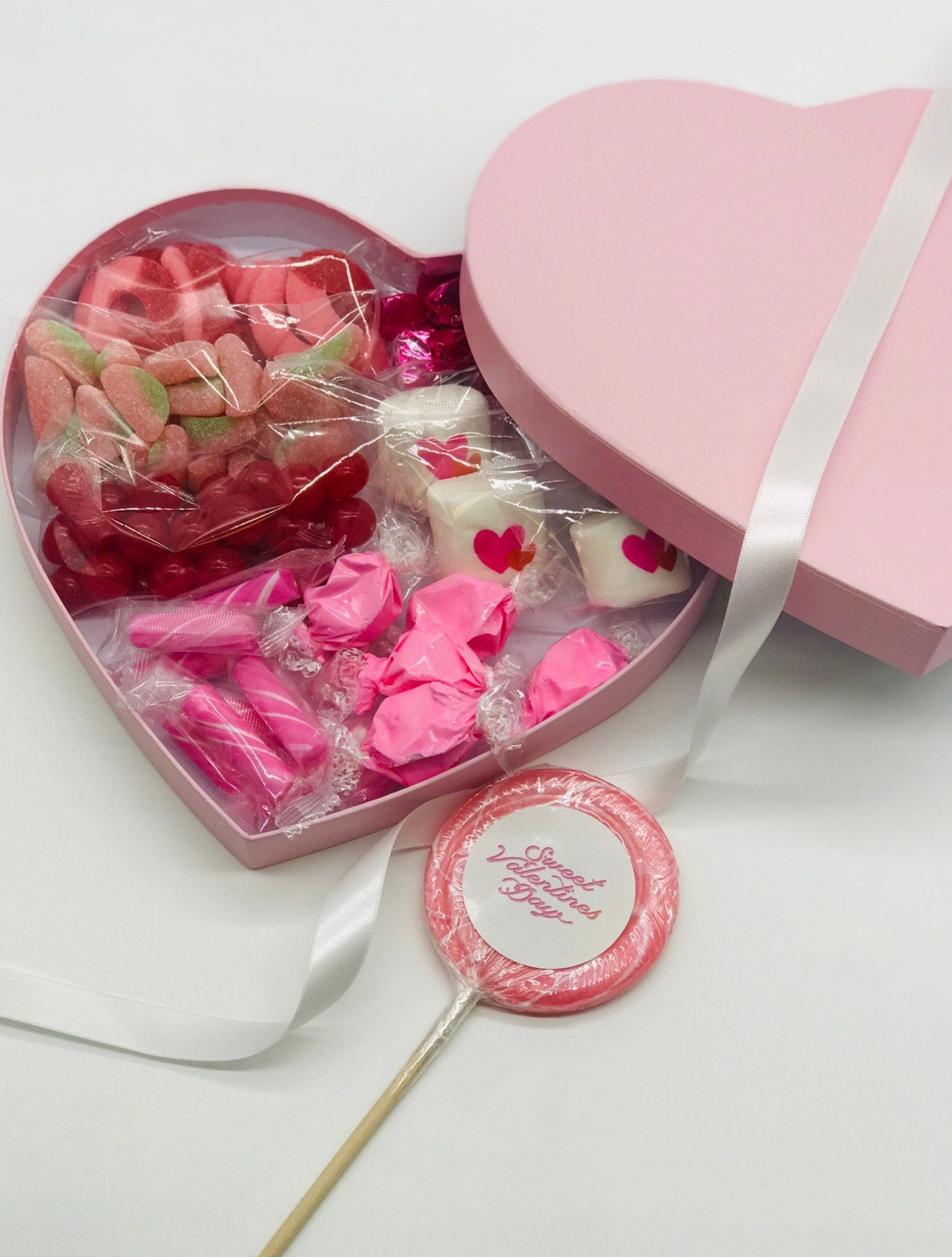 Valentine Day Heart Candy Hearts Non Chocolate Gift - Etsy