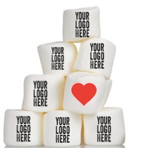 Bulk Pricing. Personalized Marshmallows. Printed Candy. Branded Favors. Wrapped Marshmellows. Your Logo Here. Custom Candy Favors