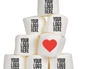 Bulk Pricing. Personalized Marshmallows. Printed Candy. Branded Favors. Wrapped Marshmellows. Your Logo Here. Custom Candy Favors