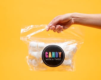 Wrapped marshmallows for making S'more kits | DIY Smore supplies | Guest Favor | Clear Wrapping wedding Favor | Volunteer Gift | End of year