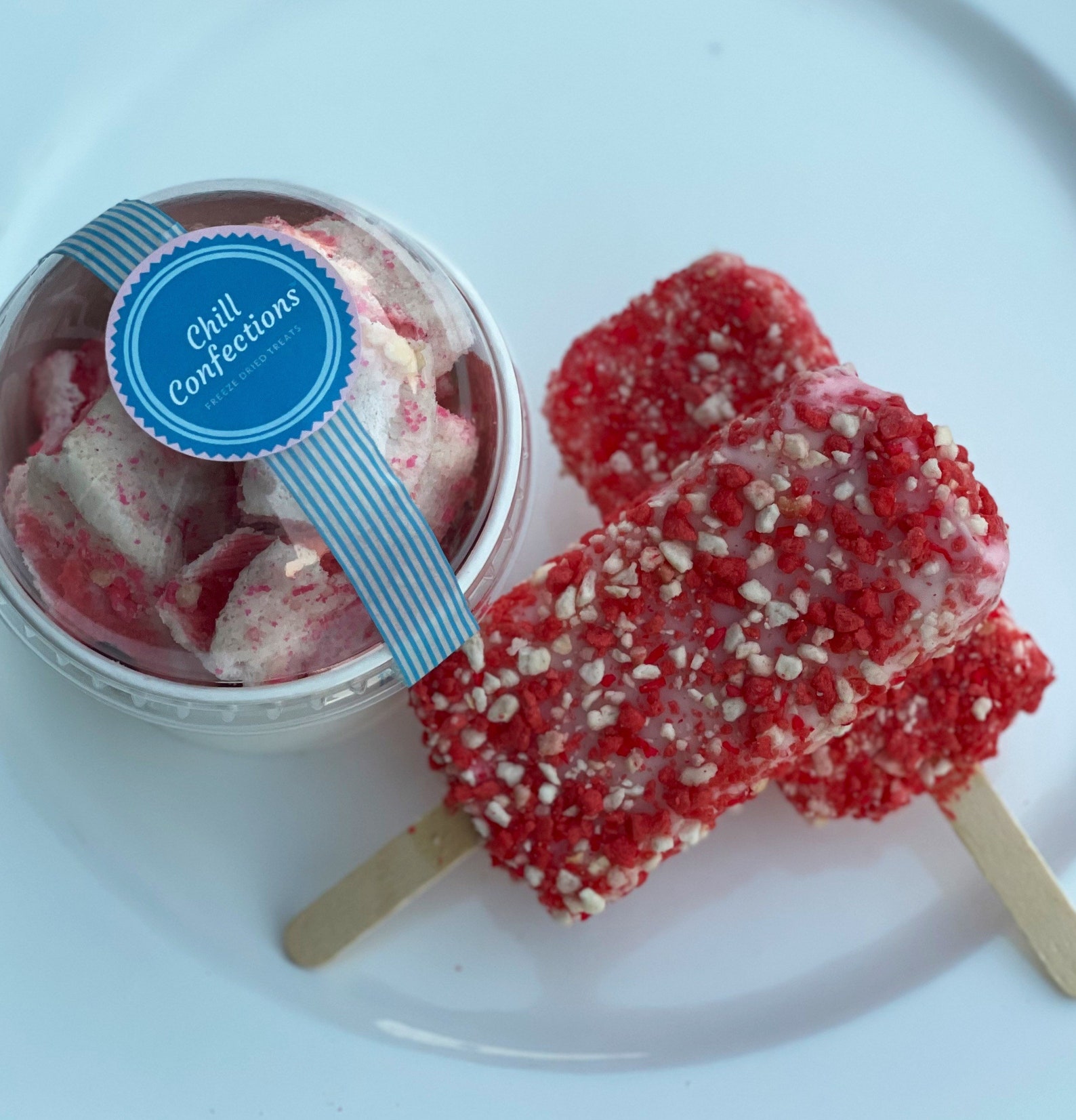 Freeze Dried Ice Cream Strawberry Shortcake Ice Cream Bar Etsy