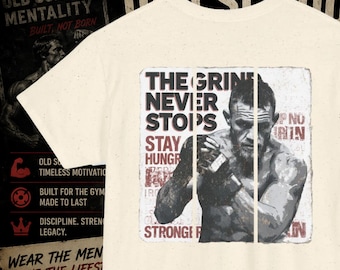 Motivational Gym Workout Quote Tee | Motivational Fitness Shirt