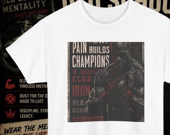 Bodycycling Workout inspirierendes Zitat Shirt | Gym MMA UFC Fans, Motivationstraining Shirt