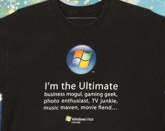 Windows Vista Shirt - Etsy