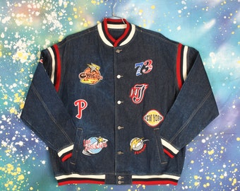nba denim jacket