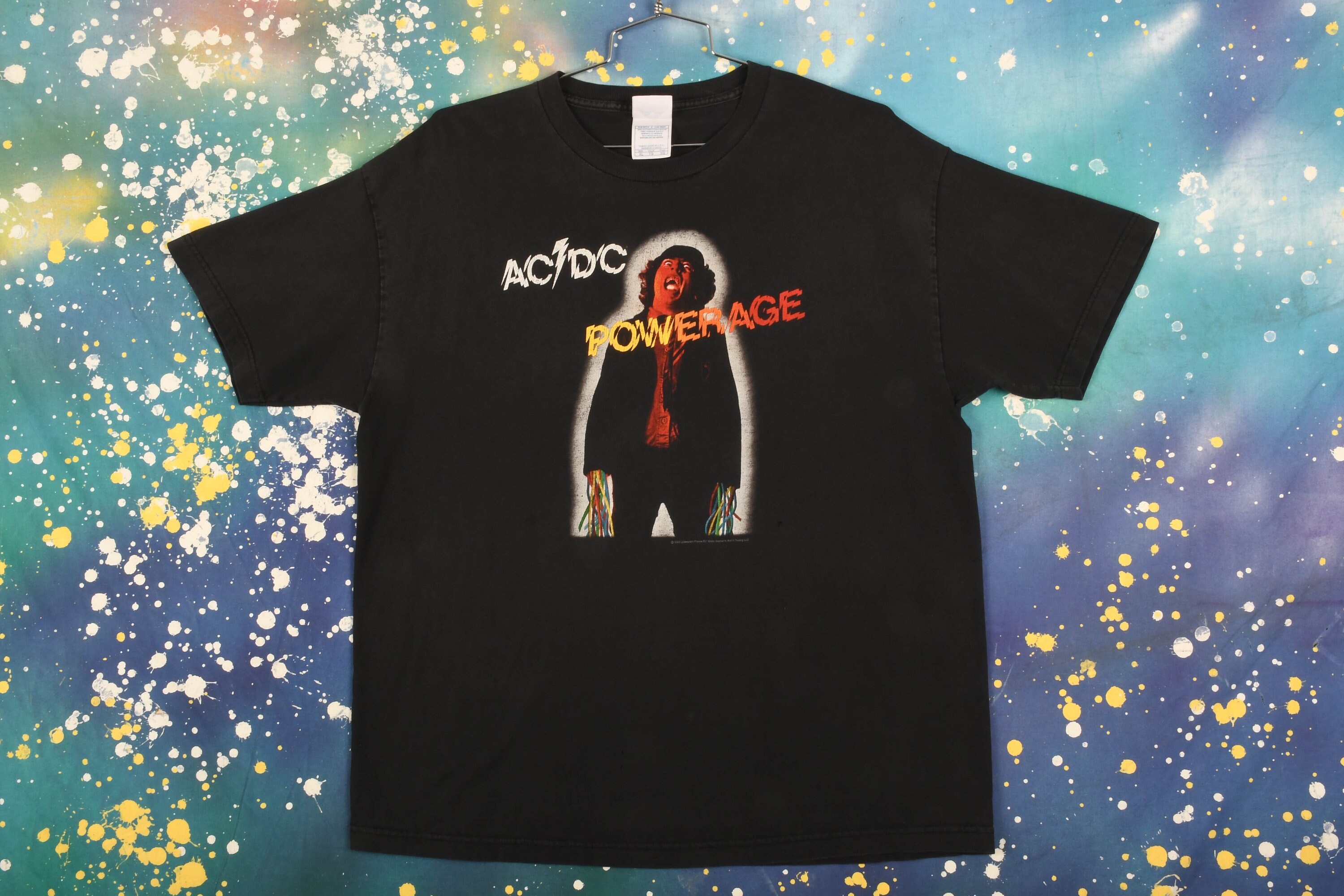 acdc powerage t shirt