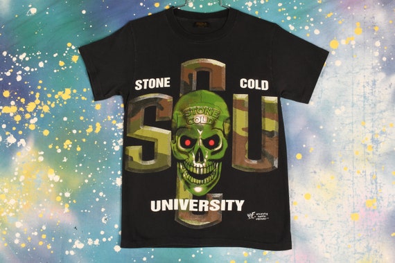 vintage 90s STONE COLD Steve Austin 3:16 WWF T Shi