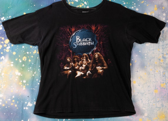 BLACK SABBATH Metal Rock T-Shirt Size XL