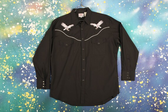 Cowboy Shirt Size XL - Etsy
