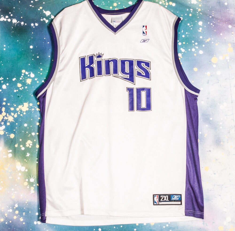 Sacramento KINGS Baloncesto Jersey 10 Bibby Tamaño XXL Etsy
