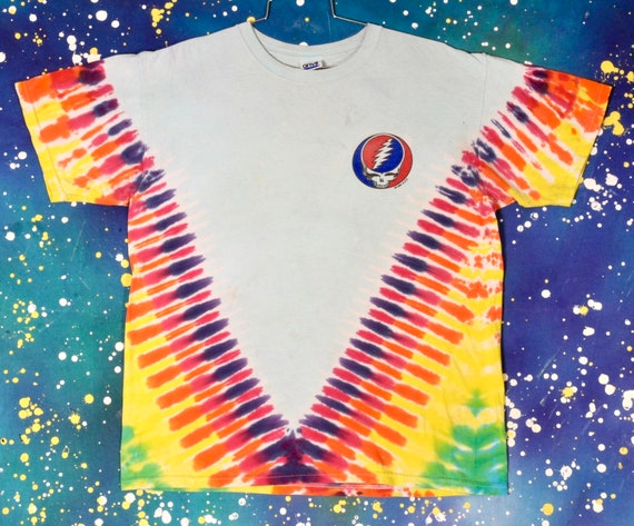 GRATEFUL DEAD Hippie Rock T-Shirt Size L