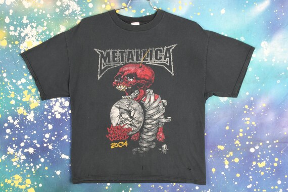 vintage 00s METALLICA Tour T Shirt