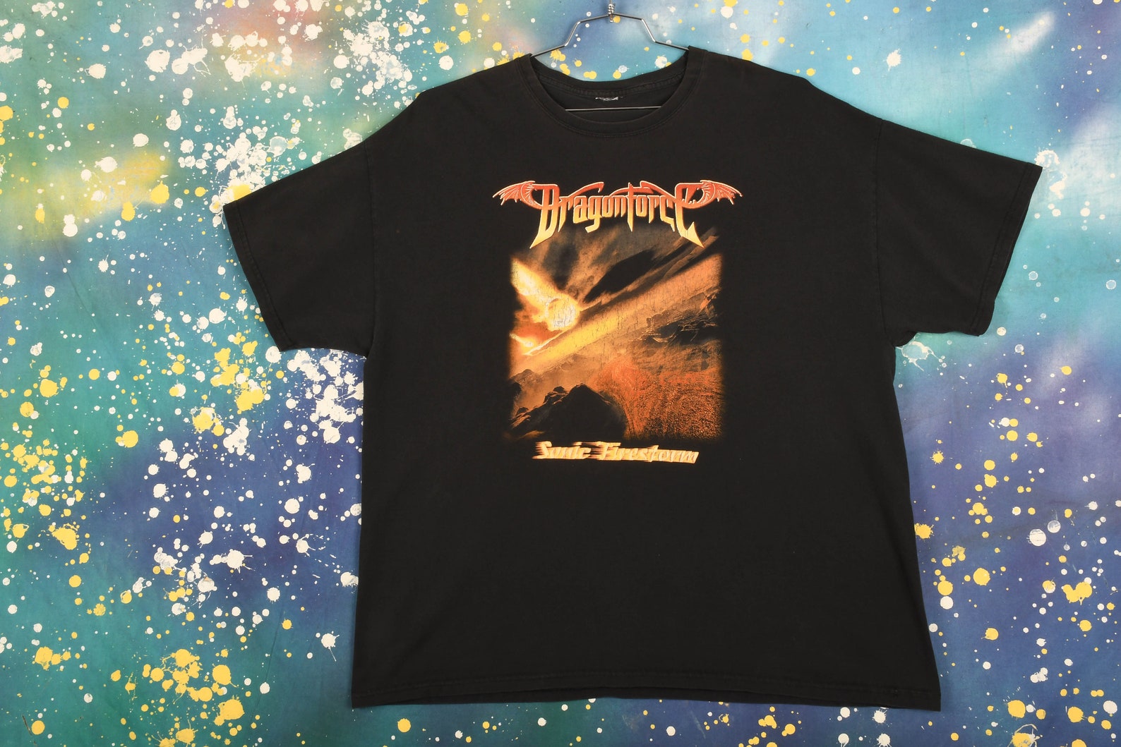 Dragonforce Sonic Firestorm 2004 Album T-shirt Size 2XL | Etsy