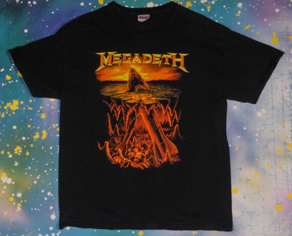 MEGADETH Metal Rock T-Shirt Size XL