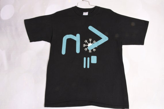 vintage 1995 NINE INCH NAILS 'Dissonance Tour' T S